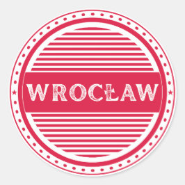 Wroclaw City Pride Emblem – Polish Identity ラウンドシール