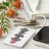 Wrocław Poland Skyline キーホルダー (正面右)