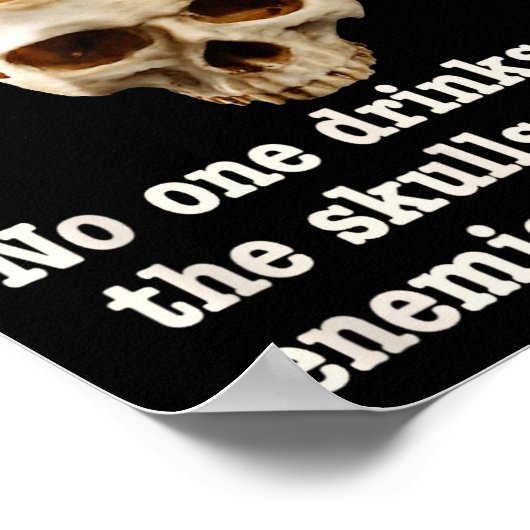 Wrong With Society - Don't Drink From Enemy Skulls ポスター (角)