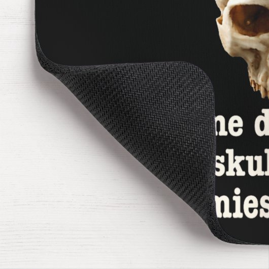 Wrong With Society - Don't Drink From Enemy Skulls マウスパッド (コーナー)