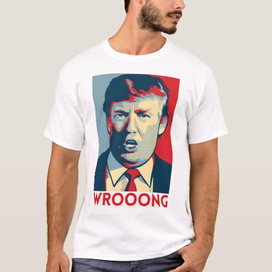 Wrooong Tシャツ (正面)