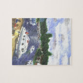 Wroxham橋ノーフォークBroadsからの眺め ジグソーパズル (横)