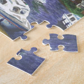 Wroxham橋ノーフォークBroadsからの眺め ジグソーパズル (側面)