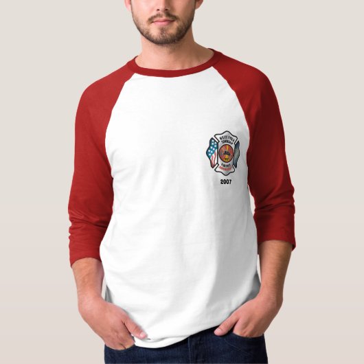 WRTFDのソフトボールのチーム Tシャツ (正面)