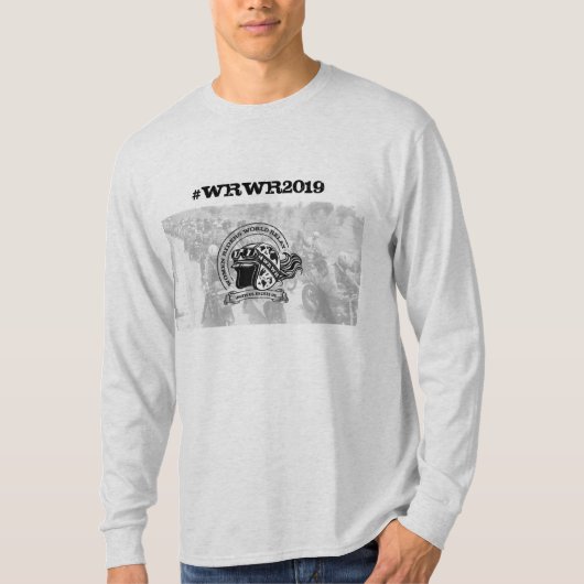 WRWRの世界旅行の長袖 Tシャツ (正面)