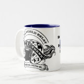 WRWR米国のマグ ツートーンマグカップ (正面左)