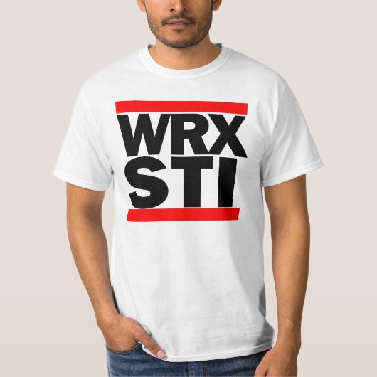 WRX STiのTシャツ Tシャツ (正面)
