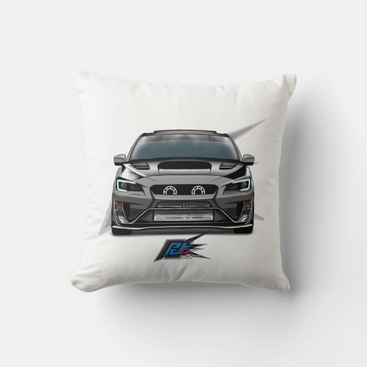WRX STI スロー枕  クッション (正面)