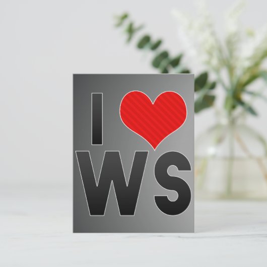 WSが好き ポストカード (スタンド正面)