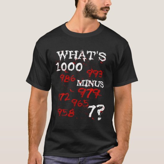 W'S 1000マイナス7東京アニメ Tシャツ (正面)