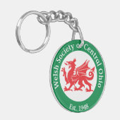 WSCOのロゴKeychain キーホルダー (正面左)