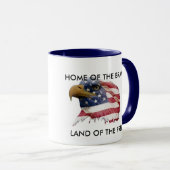 WSCUS015の勇敢のの家自由のの土地 マグカップ (正面右)