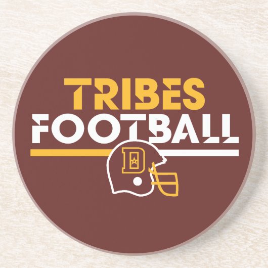 WSH D.C. Sports Tribes Football Sandstone Coaster コースター (正面)