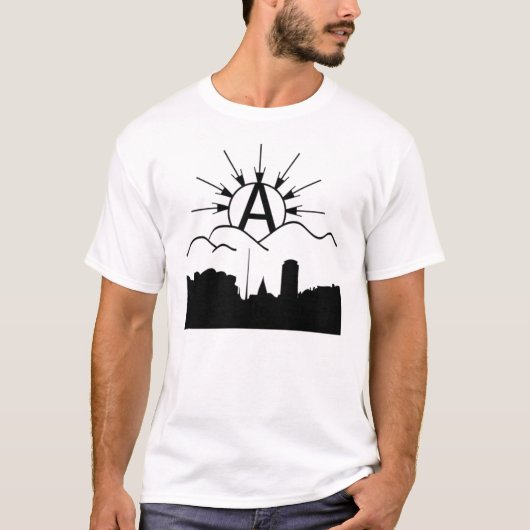 wsmのロゴのTシャツ Tシャツ (正面)