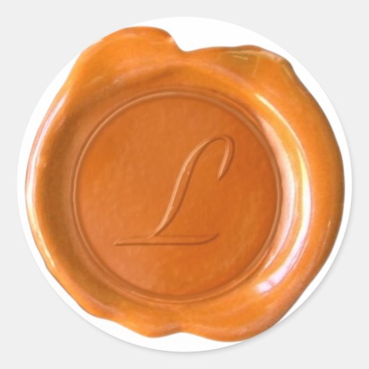 WSMカスタム – コートニー – L – オレンジ ラウンドシール (正面)