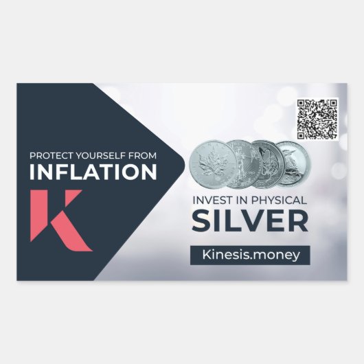 WSS紹介QRコード付きKinesisシール1 長方形シール (正面)