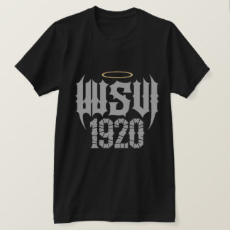 WSV 1920 ゴシックストリートウェアロゴ Tシャツ