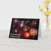 Wszystkiego najlepszego /ハッピーバースデー カード (黄色い花)