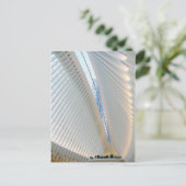 WTCにおける眼球の息をのむような画像 ポストカード (スタンド正面)