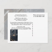 WTC6 40%透明画像、ポストカードバック ポストカード (正面/裏面)