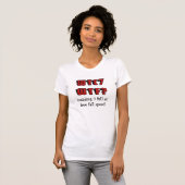 WTC 7はなぜ?ビル7は自由落下速度で倒壊 Tシャツ (正面フル)