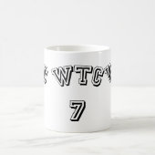 WTC 7を造る世界貿易センター コーヒーマグカップ (中央)
