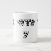 WTC 7 9.11真実 ジャンボコーヒーマグカップ (正面)