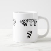WTC 7 9.11真実 ジャンボコーヒーマグカップ (右)