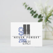 WTC 911グレーネバ忘れー20周年 ポストカード (スタンド正面)