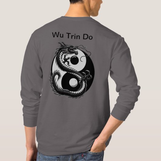 WTD長袖シャツ Tシャツ (裏面)