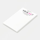 WTFか。! - (女性用)ドレス何か。! -付箋 ポストイット (アングル)