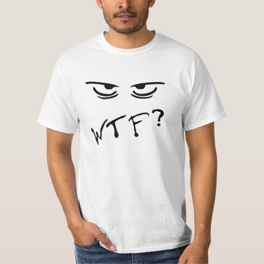 WTFか。 Tシャツ (正面)