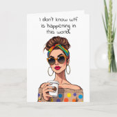 WTFが世界で起こってるのか?レッツベント カード (正面)