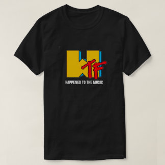 WTFがTシャツの音楽に合併 Tシャツ