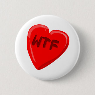 WTFのハート 缶バッジ