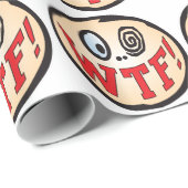 WTFの文字の頭部 ラッピングペーパー (ロールコーナー)