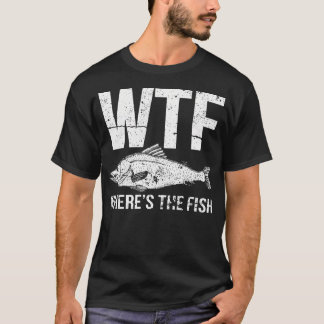 Wtfは魚はどこにいる Tシャツ