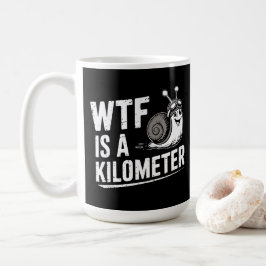 WTFは1キロメートルである コーヒーマグカップ