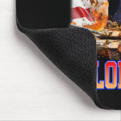 Wtfは1キロメートルのドナルドトランプおもしろいサポル マウスパッド (コーナー)