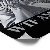 Wtfアメリカアンチトランプ政治と民主主義 ポスター (角)