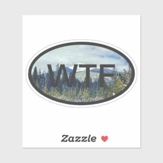 WTFカスタムカットビニールシール シール (シート)