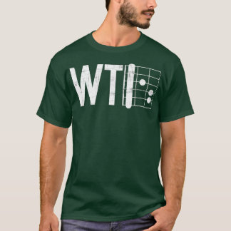 WTFギターFコード Tシャツ