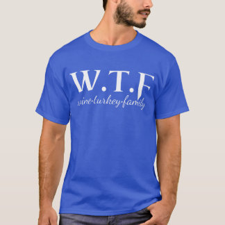wtfクリスマスおもしろいワインのスローガン tシャツ