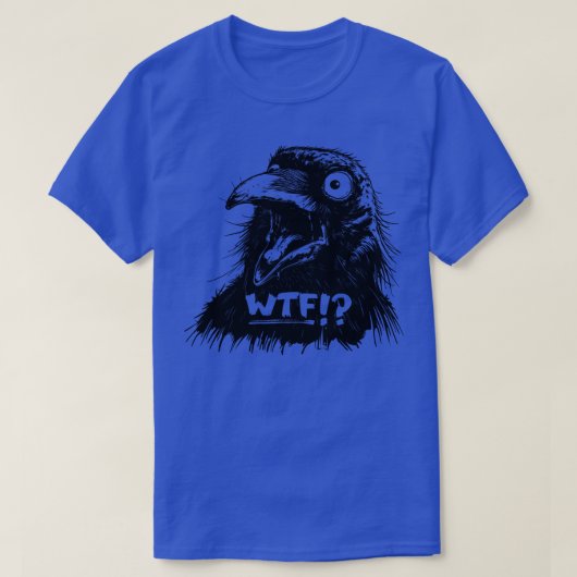 WTFクロウ Tシャツ (デザイン正面)