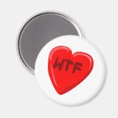 WTFハート マグネット (正面/裏面)