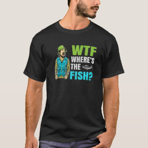 Wtfフィッシュフィッシャーの声明 Tシャツ