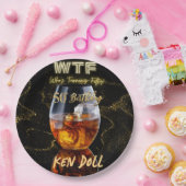 WTFフィフティメンズバースデーパーティー50th ペーパープレート (パーティー)