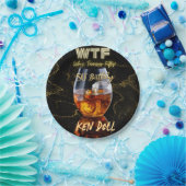 WTFフィフティメンズバースデーパーティー50th ペーパープレート