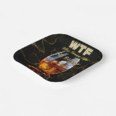 WTFフィフティメンズバースデーパーティー50th ペーパープレート (傾斜あり)