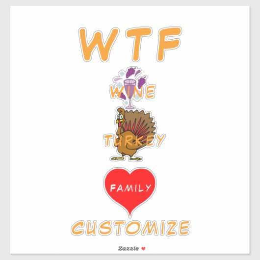 WTFワインターキーファミリーサンダー_コーブ シール (シート)